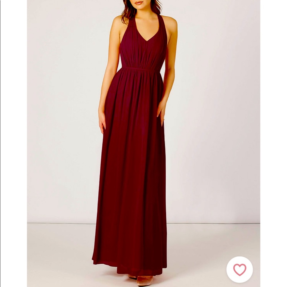 Azazie Cabernet Bridesmaid Dress